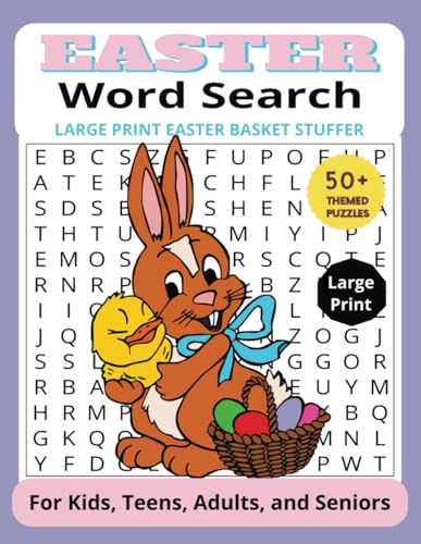 Easter & Spring Time Word Search: Fun & Relaxing Puzzles for All Ages: A Large Print Word Search Puzzle Book with Spring Flowers, Easter Eggs, and Seasonal Joy Easter & Spring Time Word Search: Fun & Relaxing Puzzles for All Ages: A Large Print Word Search Puzzle Book with Spring Flowers, Easter Eggs, and Seasonal Joy von Independently published
