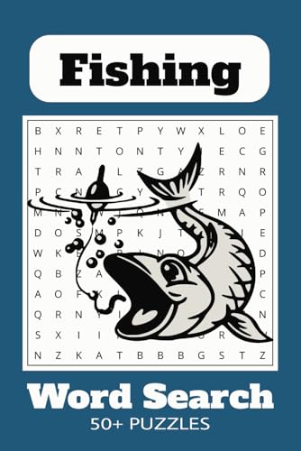 Fishing Word Search Puzzle Book: Word Searches with easy to read print about Fishing, Tackle, Outdoors, and more/ 6X9 inches, 110 pages, 50+ puzzles… Gift for vacations, holidays, and free times Fishing Word Search Puzzle Book: Word Searches with easy to read print about Fishing, Tackle, Outdoors, and more/ 6X9 inches, 110 pages, 50+ puzzles… Gift for vacations, holidays, and free times von Independently published