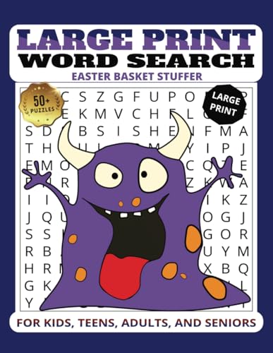 Large Print Word Search Puzzle Book: 495 Fun and Easy-to-Read Puzzles for Adults and Seniors: Big Font Word Search for Relaxation | Brain-Boosting Fun ... | 9 Words Per Puzzle | 55 Unique Puzzles Large Print Word Search Puzzle Book: 495 Fun and Easy-to-Read Puzzles for Adults and Seniors: Big Font Word Search for Relaxation | Brain-Boosting Fun ... | 9 Words Per Puzzle | 55 Unique Puzzles von Independently published
