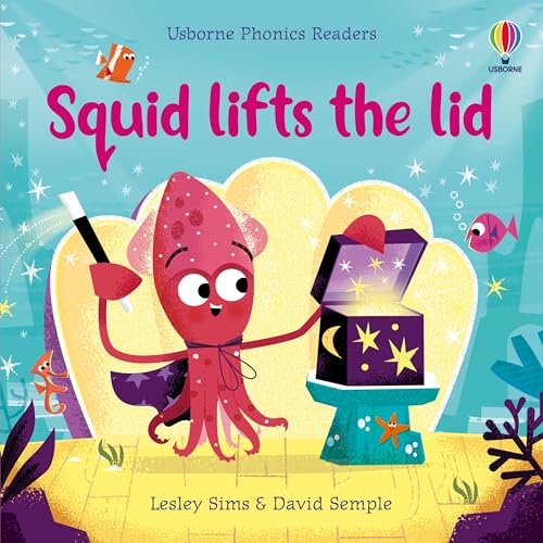 Squid Lifts the Lid (Phonics Readers) von Usborne
