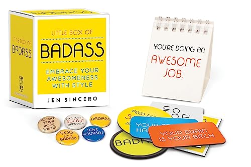 Little Box of Badass: Embrace Your Awesomeness with Style (RP Minis) von Running Press Mini Editions