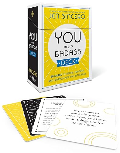 You Are a Badass® Deck: 60 Cards to Inspire, Empower, and Lovingly Kick You in the Rear (RP Studio) von RP Studio/Running Press