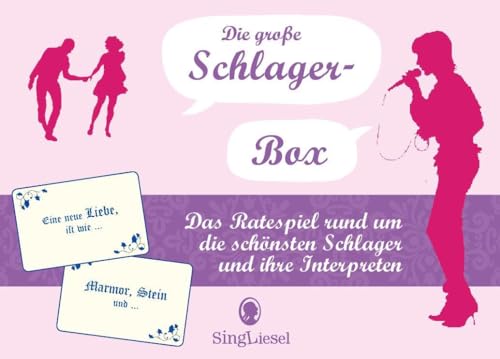 Das Schlager-Quiz. Bekannte Schlager-Titel erkennen und ergänzen. Das große Quiz-Spiel für Senioren. Rätsel-Spaß, Beschäftigung und ideales Gedächtnistraining für Senioren. Auch bei Demenz. von SingLiesel