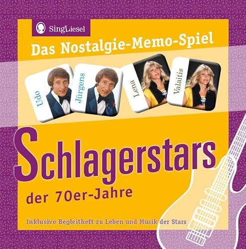 Singliesel GmbH Schlagerstars. Das Nostalgie-Memo-Spiel für Erwachsene und Senioren von Singliesel GmbH