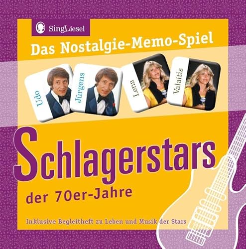 Singliesel GmbH Schlagerstars. Das Nostalgie-Memo-Spiel für Erwachsene und Senioren