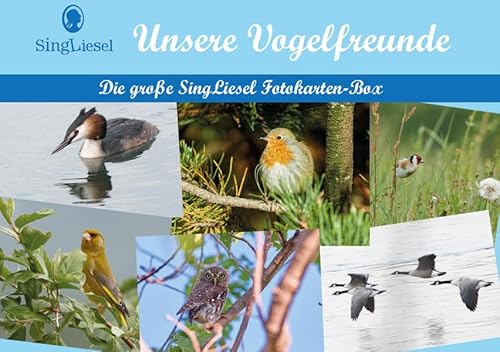 Unsere Vogelfreunde - Die große SingLiesel Fotokarten-Box