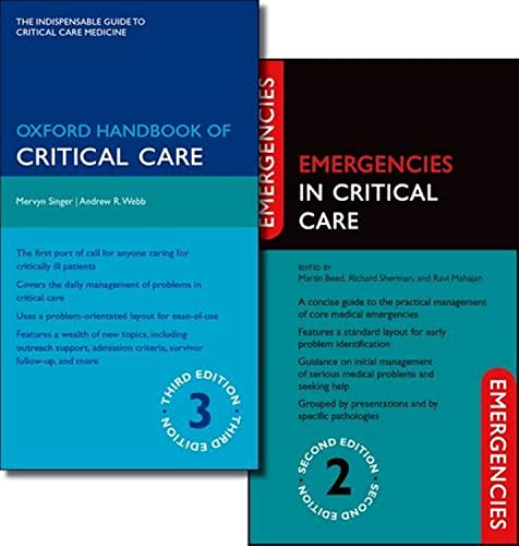 Oxford Handbook of Critical Care Third Edition and Emergencies in Critical Care Second Edition Pack (Oxford Handbooks) von Oxford University Press