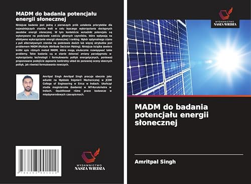 MADM do badania potencja¿u energii s¿onecznej: DE von Wydawnictwo Nasza Wiedza