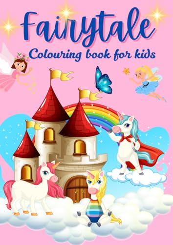 Fairytale colouring book for kids