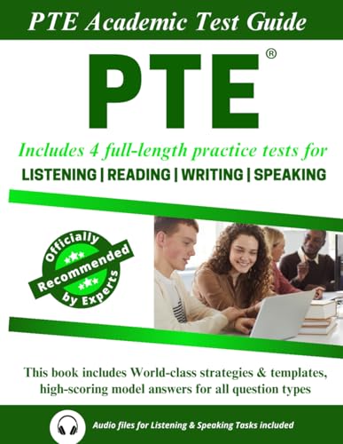 PTE Academic Test Guide: PTE exam book for comprehensive practice of Listening, reading, writing & speaking: PTE academic practice book PTE Academic Test Guide: PTE exam book for comprehensive practice of Listening, reading, writing & speaking: PTE academic practice book von Independently published