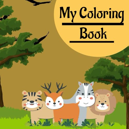 Animals Coloring book for kids: Educational Coloring Pages with animals von Independently published