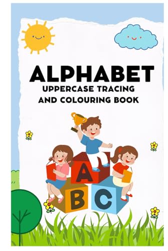 ABC Animals: Uppercase Tracing & Coloring Fun: Learn the Alphabet with Adorable Animals — Tracing and Coloring Activities for Kids