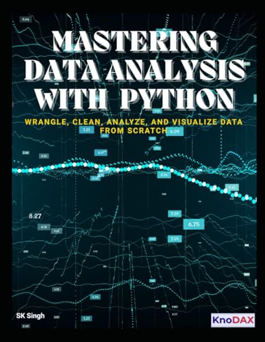 Mastering Data Analysis With Python: Wrangle, Clean, Analyze, and Visualize Data from Scratch Mastering Data Analysis With Python: Wrangle, Clean, Analyze, and Visualize Data from Scratch von Independently published