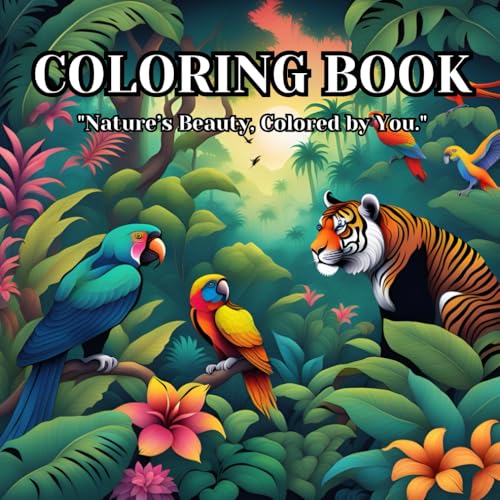 "Nature’s Tranquility: A Coloring Book for Peace and Mindfulness" von Independently published