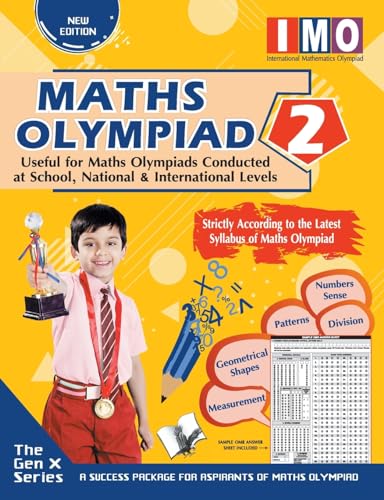 International Maths Olympiad - Class 2(With OMR Sheets): Theories with Examples, MCQS & Solutions, Previous Questions, Model Test Papers von V&s Publishers