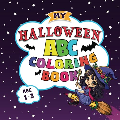 My First Halloween ABC Colouring Book for Toddlers and Kids ages 1-3 von Independently published