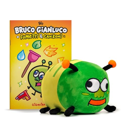 Bruco Gianluco. Fumetti e canzoni. Con peluche von Gigaciao