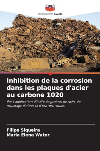 Inhibition de la corrosion dans les plaques d'acier au carbone 1020: Par l'application d'huile de graines de ricin, de mucilage d'aloès et d'ora-pro-nobis Inhibition de la corrosion dans les plaques d'acier au carbone 1020: Par l'application d'huile de graines de ricin, de mucilage d'aloès et d'ora-pro-nobis