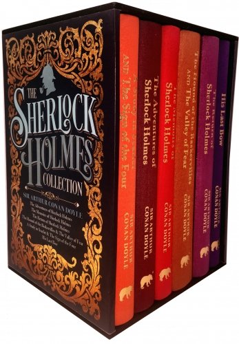 Sherlock Holmes Deluxe Hardback Collection Arthur Conan Doyle 6 Books Box Set