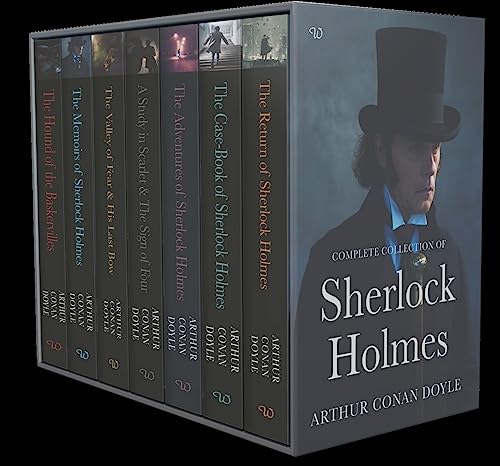 Sherlock Holmes Series Complete Collection 7 Books Set by Arthur Conan Doyle (Return,Memories,Adventures,Valley of Fear & His Last Bow,Case-Book,Hound of Baskerville & Study in Scarlet & Sign of Four) Sherlock Holmes Series Complete Collection 7 Books Set by Arthur Conan Doyle (Return,Memories,Adventures,Valley of Fear & His Last Bow,Case-Book,Hound of Baskerville & Study in Scarlet & Sign of Four)