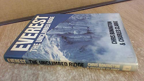Everest, the Unclimbed Ridge von Hodder and Stoughton