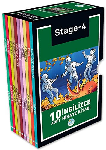 Stage 4 İngilizce Hikaye Seti (10 Kitap Takım)