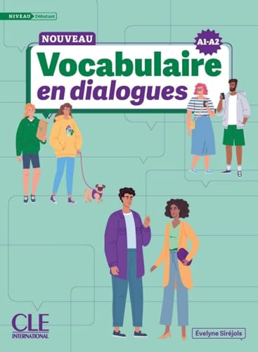 Nouveau Vocabulaire en dialogues: Niveau débutant A1-A2. Livre avec corrigés et audio en ligne von Klett Sprachen GmbH