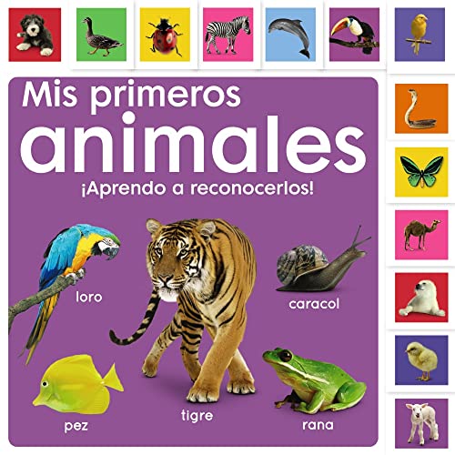 Mis primeros animales. ¡Aprendo a reconocerlos! (Castellano - A PARTIR DE 0 AÑOS - IMAGINARIOS (PRIMEROS DICCIONARIOS VISUALES) - Mis primeros...)