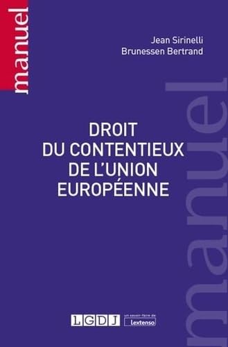 Droit du contentieux de l'Union européenne (2022)