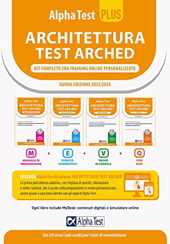 Alpha Test Plus Architettura. Kit completo di preparazione con training online personalizzato. Per l'ammissione a tutti i corsi di laurea in ... download e accesso online (TestUniversitari) von Alpha Test