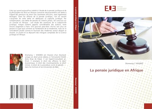 La pensée juridique en Afrique von Éditions universitaires européennes