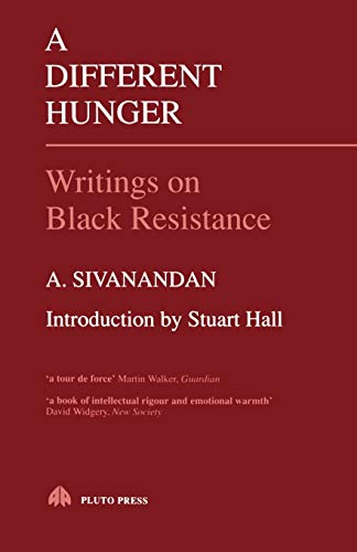 A DIFFERENT HUNGER: Writings on Black Resistance von Pluto Press (UK)
