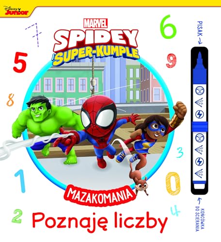 Mazakomania Poznaję liczby Marvel Spidey i Super-Kumple von Olesiejuk