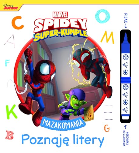 Mazakomania. Poznaję litery. Marvel Spidey i Super-Kumple von Olesiejuk
