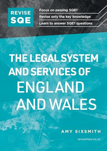 Revise SQE The Legal System and Services of England and Wales: SQE1 Revision Guide 2nd ed von Revise SQE