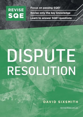 Revise SQE Dispute Resolution: SQE1 Revision Guide 2nd ed von Revise SQE