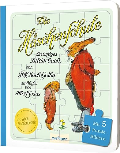 Die Häschenschule: Ein lustiges Puzzlebuch: Mit 5 Szenen aus dem Nostalgie-Klassiker Die Häschenschule: Ein lustiges Puzzlebuch: Mit 5 Szenen aus dem Nostalgie-Klassiker