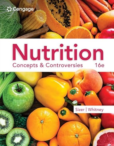 Nutrition: Concepts & Controversies (Mindtap Course List) von Brooks/Cole