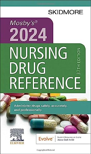 Mosby's 2024 Nursing Drug Reference (Skidmore Nursing Drug Reference) von Mosby