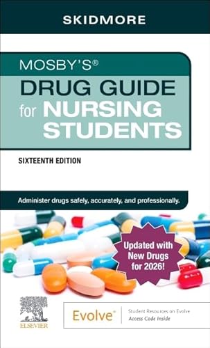 Mosby’s Drug Guide for Nursing Students with 2026 Update von Elsevier