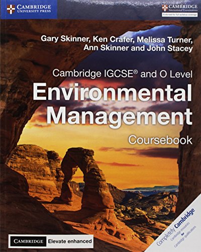 Cambridge Igcse(r) and O Level Environmental Management Coursebook with Cambridge Elevate Enhanced Edition (2 Years) (Cambridge International Igcse)