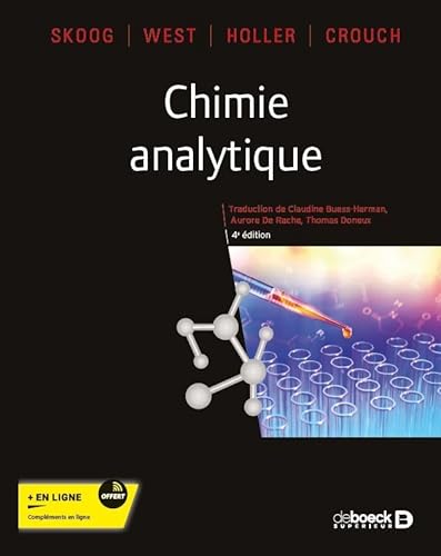 Chimie analytique von DE BOECK SUP