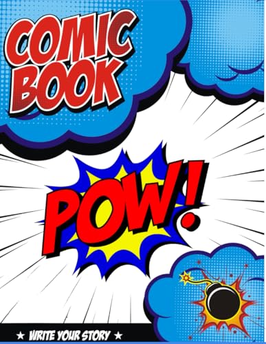 Blank Comic Book Journal for Kids and Adults: 120+ Pages to Create Your Own Comics – Large Drawing Book with Comic Panels – 8.5 x 11 Sketchbook for Storytelling Blank Comic Book Journal for Kids and Adults: 120+ Pages to Create Your Own Comics – Large Drawing Book with Comic Panels – 8.5 x 11 Sketchbook for Storytelling von Independently published