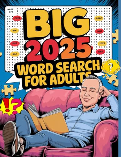 Word Search for Adults 2025 4000+ Puzzles with Solutions: Large Print Brain-Boosting Activity Book for Seniors & Adults Word Search for Adults 2025 4000+ Puzzles with Solutions: Large Print Brain-Boosting Activity Book for Seniors & Adults von Independently published