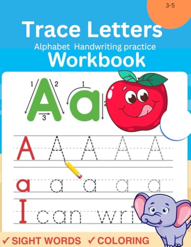 Trace Letters : Alphabet Handwriting Practice Workbook For Kids: Trace Letters : Alphabet Handwriting Practice Workbook For Kids von Independently published