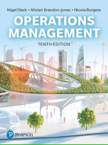 Operations Management von Pearson