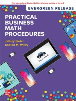 Practical Business Math Procedures: 2025 Release ISE von McGraw-Hill Education