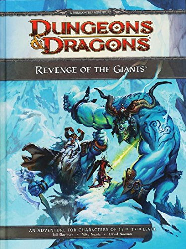 Dungeons & Dragons Revenge of the Giants: Roleplaying Game Adventure (D&d Adventure)