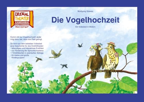 Die Vogelhochzeit / Kamishibai Bildkarten: 7 Bildkarten für das Erzähltheater