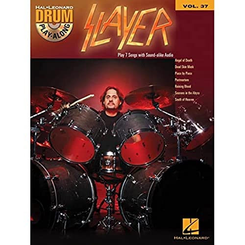 Drum Play Along: Slayer (Book/CD): CD, Play-Along für Schlagzeug: Play 7 Songs With Sound Alike Audio (Drum Play-along, 37, Band 37) von Hal Leonard
